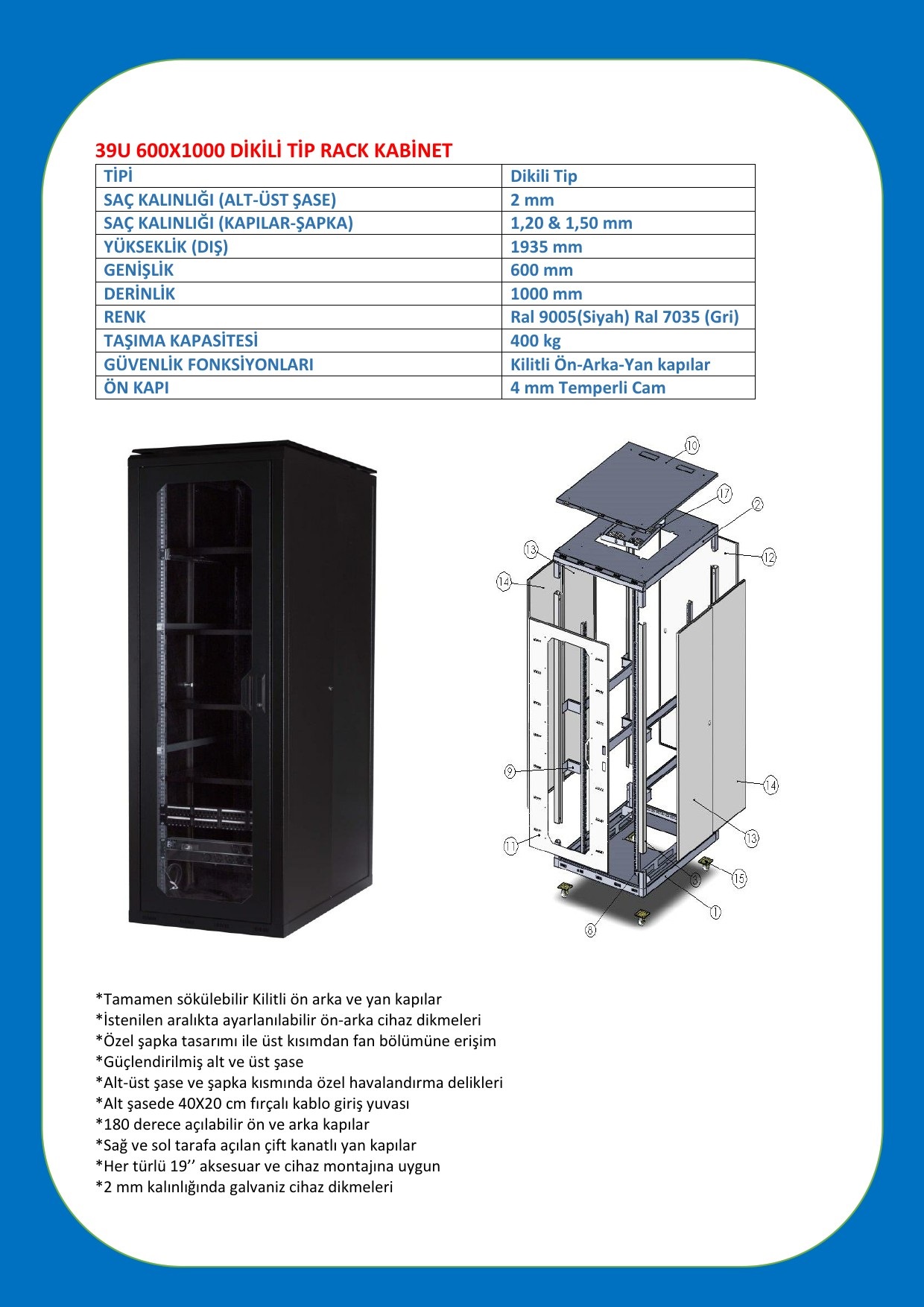 39U 600X1000 DATASHEET-1